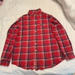 Polo Ralph Lauren red plaid double pocket shirt